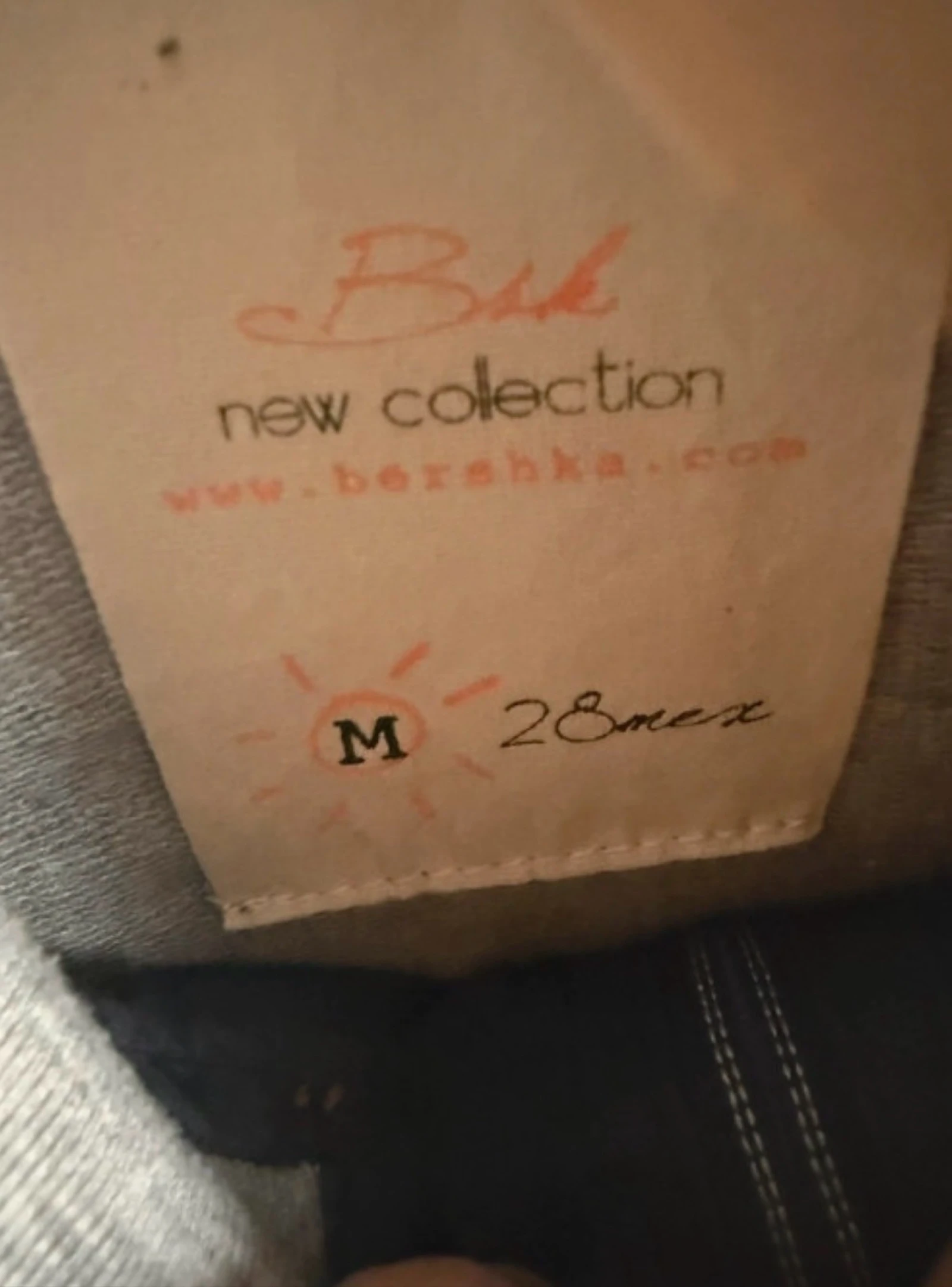 Bershka marineblauwe regenjas/windjack M – photo 2